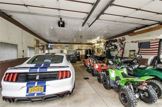 3955 Four Rod Rd Unit S, Marilla, NY 14052 - garage with a garage door opener