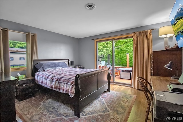 3955 Four Rod Rd Unit S, Marilla, NY 14052 - bedroom featuring wood finished floors