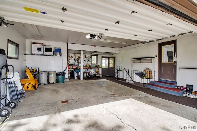3955 Four Rod Rd Unit S, Marilla, NY 14052 - garage with a garage door opener