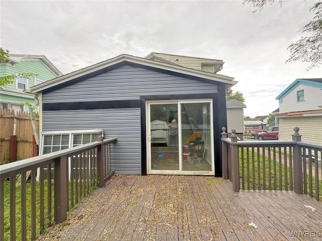 7 High St, Lyons, NY 14489 - view of wooden deck