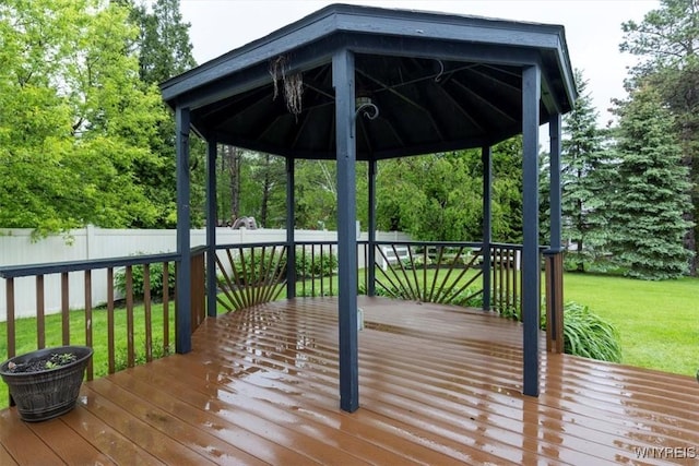 23 Bittersweet Ln, Orchard Park, NY 14127 - deck featuring a gazebo
