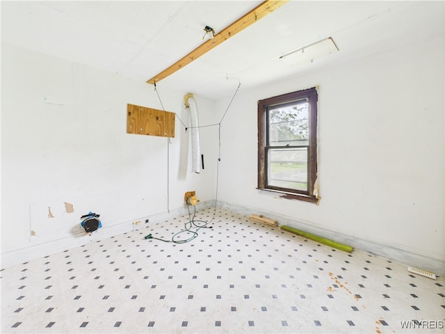 1307 Michigan Ave, Niagara Falls, NY 14305 - laundry area with baseboards
