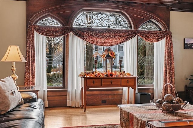 44 Riverside Dr, Binghamton-City, NY 13905 - sitting room with wood finished floors