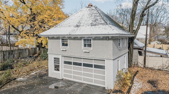 44 Riverside Dr, Binghamton-City, NY 13905 - view of garage
