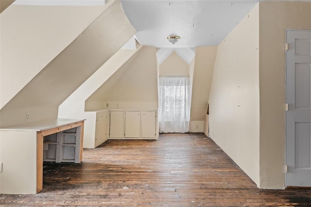 44 Riverside Dr, Binghamton-City, NY 13905 - bonus room featuring hardwood / wood-style flooring and vaulted ceiling