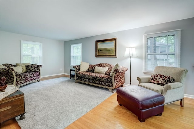 18 Chesham Way, Perinton, NY 14450 - living area featuring light wood finished floors and baseboards