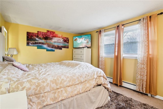 489 Bridgewood Dr, Greece, NY 14612 - bedroom with carpet and baseboard heating