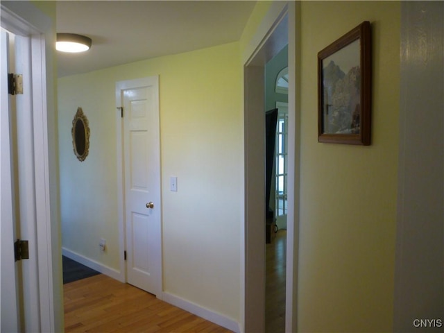 3899 Sweet Rd, Pompey, NY 13078 - hallway with light wood-style flooring and baseboards