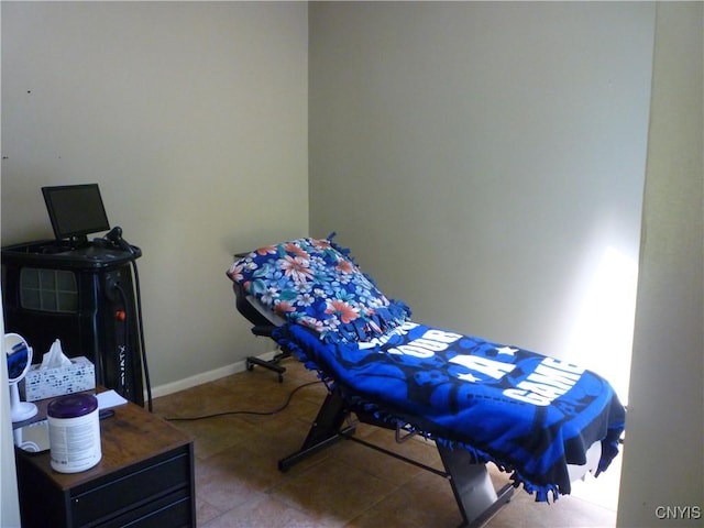 3899 Sweet Rd, Pompey, NY 13078 - bedroom with baseboards and tile patterned floors