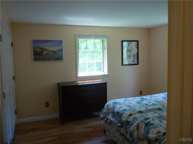 3899 Sweet Rd, Pompey, NY 13078 - bedroom with wood finished floors and baseboards