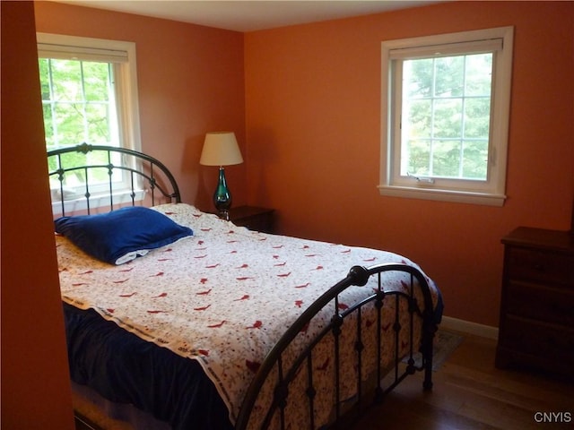 3899 Sweet Rd, Pompey, NY 13078 - bedroom with wood finished floors and baseboards