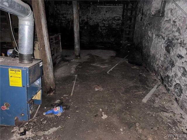1867 Pierce Ave, Niagara Falls, NY 14301 - view of unfinished basement