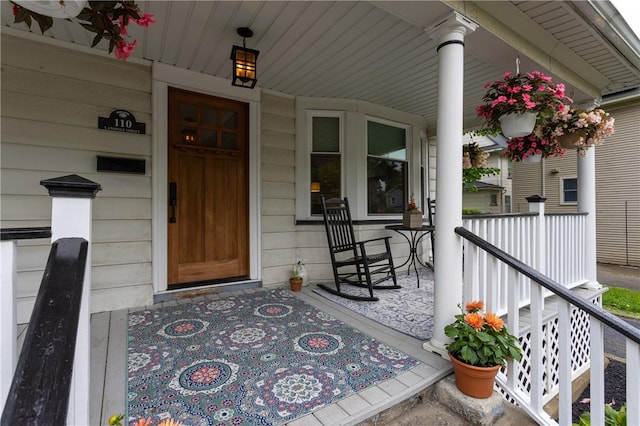 110 Lansdale St, Rochester, NY 14620 - entrance to property featuring a porch