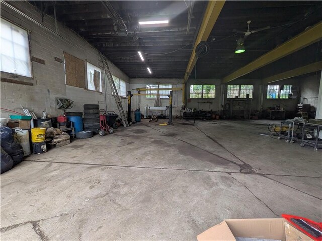 1077 Looker Mtn, Otto Twp, PA 16745 - view of garage