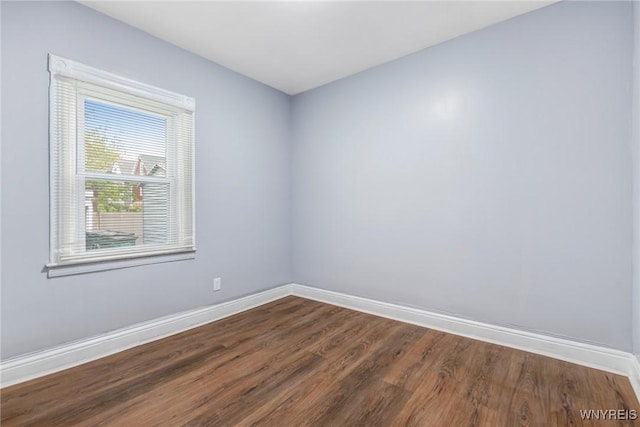 405 W Ferry St, Buffalo, NY 14213 - unfurnished room with dark wood finished floors and baseboards