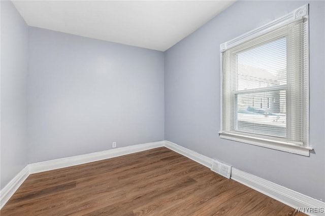 405 W Ferry St, Buffalo, NY 14213 - empty room featuring wood finished floors and baseboards