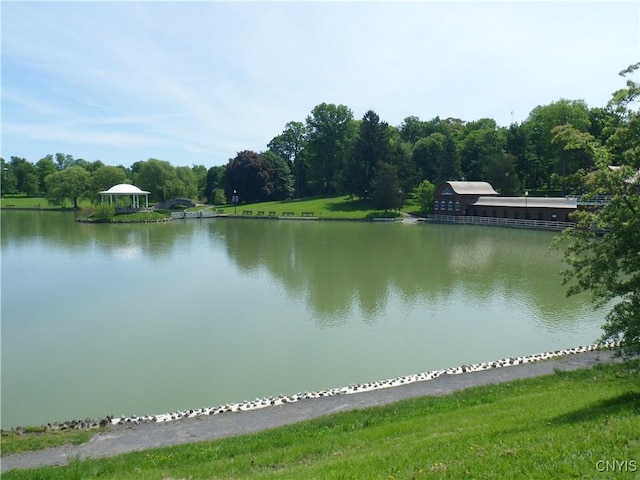 626 Roberts Ave, Syracuse, NY 13207 - water view featuring a forest