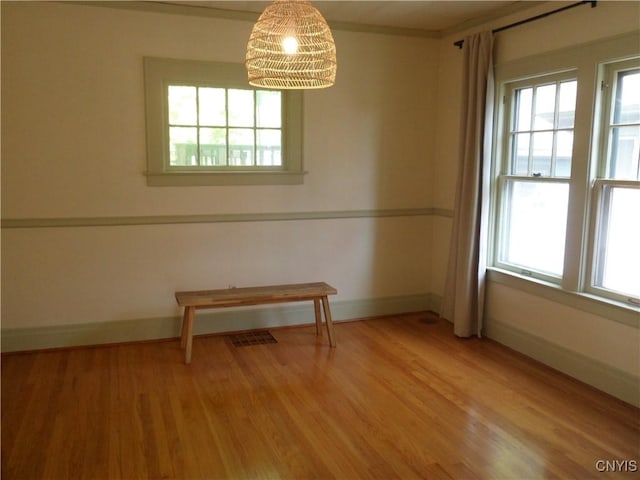 626 Roberts Ave, Syracuse, NY 13207 - spare room featuring plenty of natural light and light wood-type flooring