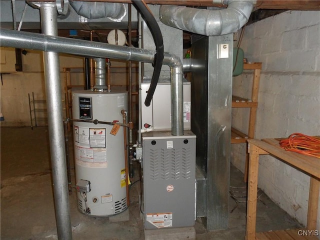 626 Roberts Ave, Syracuse, NY 13207 - utilities featuring gas water heater