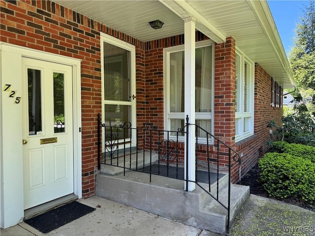 725 Warren Dr, Aurora, NY 14052 - entrance to property featuring brick siding