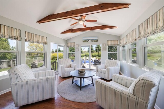 56 Edenfield Rd, Penfield, NY 14526 - sunroom featuring healthy amount of natural light and hardwood / wood-style floors