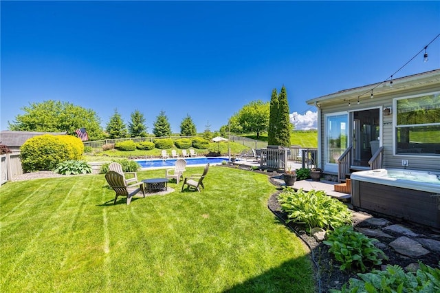 56 Edenfield Rd, Penfield, NY 14526 - view of yard featuring a swimming pool