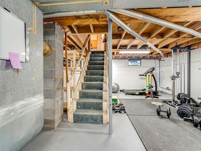 26 Groveland, Geneseo, NY 14454 - view of workout area