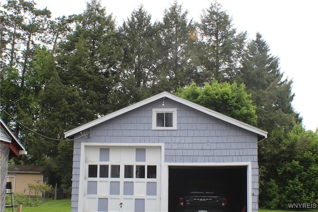 116 Merden St, Salamanca-City, NY 14779 - view of detached garage