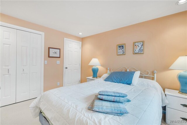 950 Hopkins Rd Unit B, Amherst, NY 14221 - carpeted bedroom featuring recessed lighting and a closet