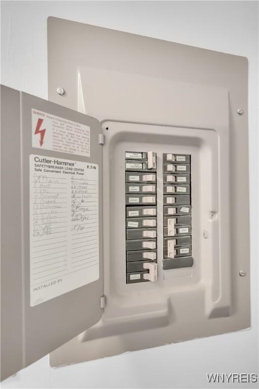 950 Hopkins Rd Unit B, Amherst, NY 14221 - utility room featuring electric panel