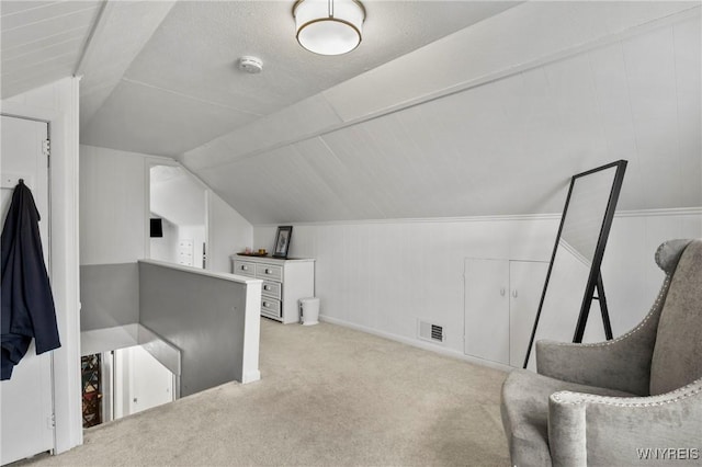 1587 Parker Blvd, Tonawanda-Town, NY 14150 - additional living space with carpet and vaulted ceiling