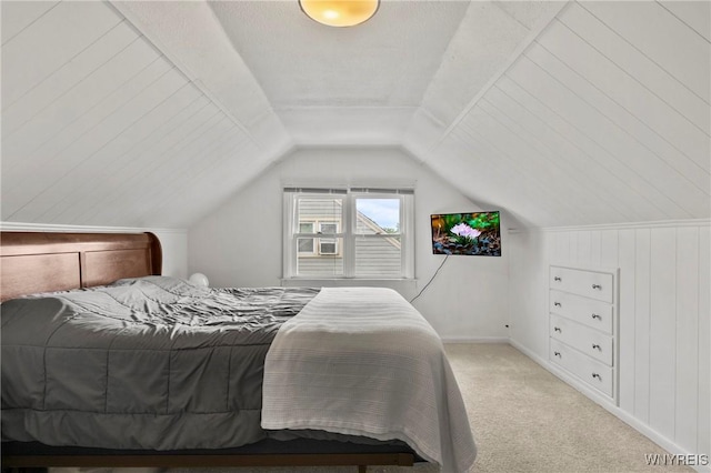 1587 Parker Blvd, Tonawanda-Town, NY 14150 - bedroom with carpet flooring and vaulted ceiling