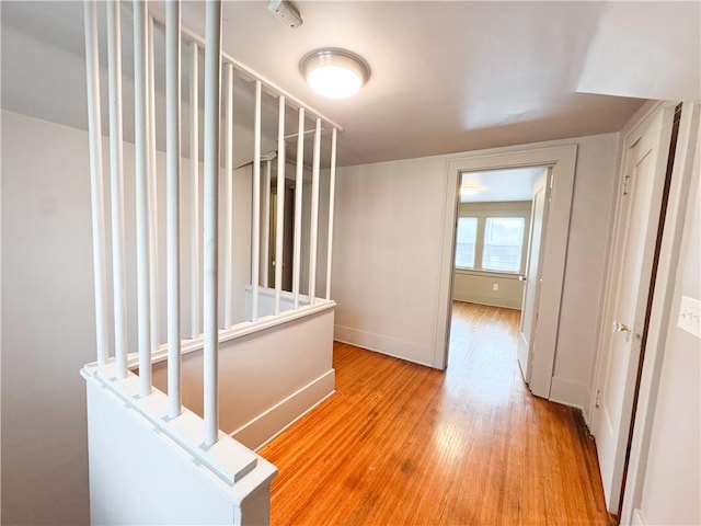 257 Haviland Park, Greece, NY 14616 - hallway with wood finished floors and baseboards