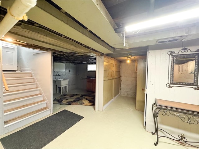 257 Haviland Park, Greece, NY 14616 - basement featuring stairway