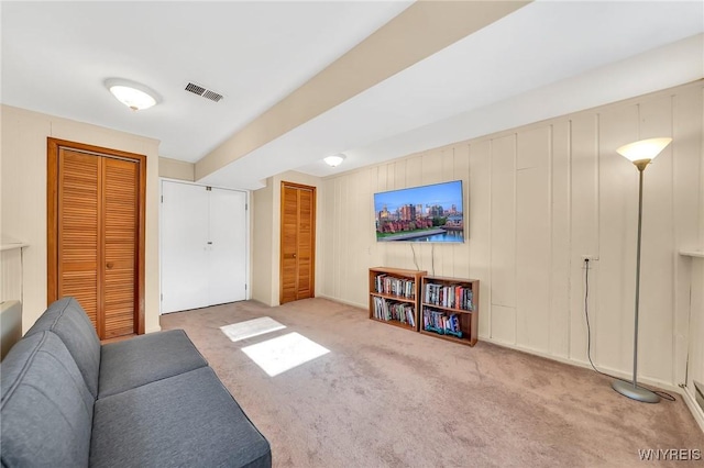 8918 Hurlburt Ln, Clarence, NY 14031 - living area featuring carpet floors