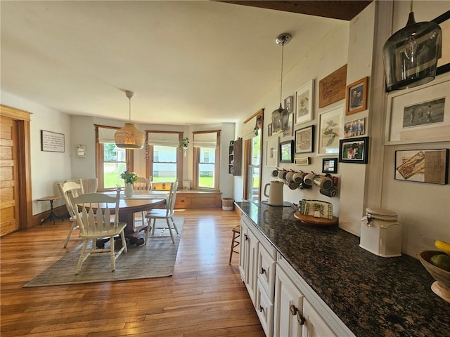6207 Knickerbocker Rd, Ontario, NY 14519 - dining area with wood-type flooring