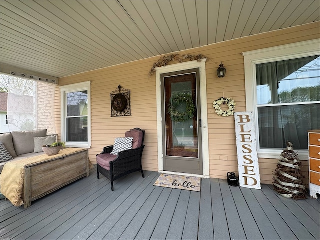 6207 Knickerbocker Rd, Ontario, NY 14519 - view of wooden deck