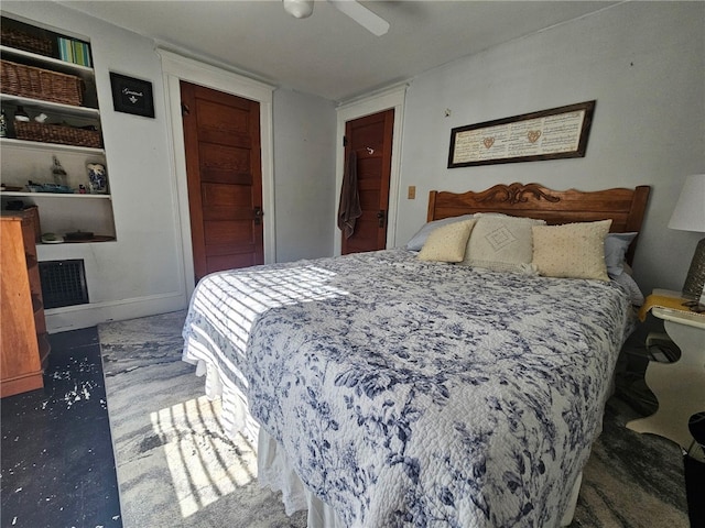 6207 Knickerbocker Rd, Ontario, NY 14519 - bedroom with ceiling fan