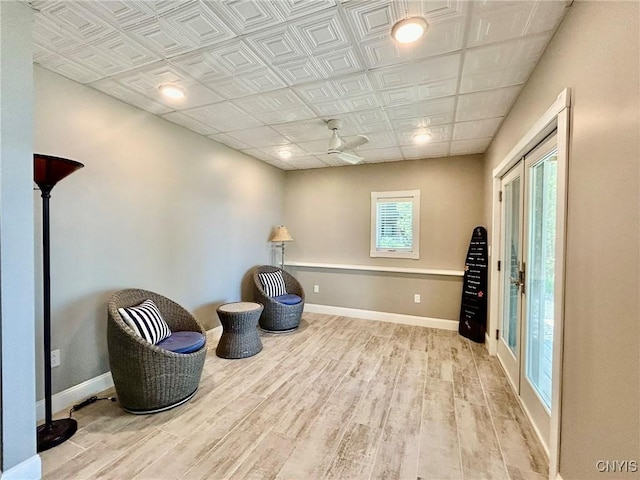 2 Perch Bay Rd, Morristown, NY 13669 - sitting room with light wood finished floors and baseboards