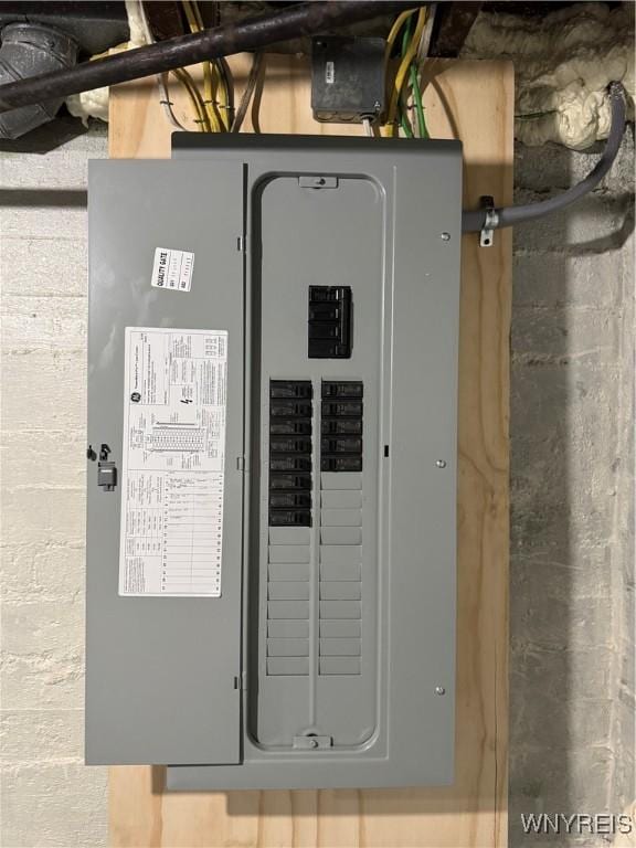 354 Schenck St, North Tonawanda, NY 14120 - utilities with electric panel
