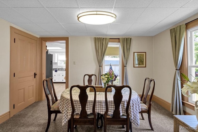 10652 Elm St, North Collins, NY 14111 - dining room featuring carpet
