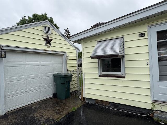 106 Rexford St, Rochester, NY 14621 - view of detached garage