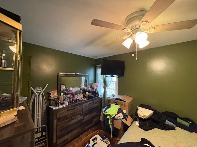 106 Rexford St, Rochester, NY 14621 - bedroom featuring ceiling fan and lofted ceiling