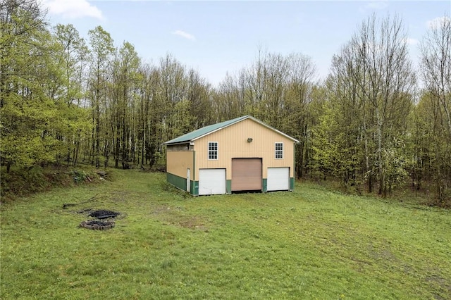 2779 Maricle Rd, Freetown, NY 13040 - view of outdoor structure featuring a wooded view
