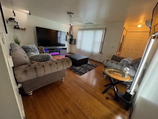 245 Weaver St, Rochester, NY 14621 - living area with wood finished floors