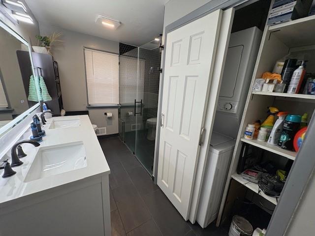 245 Weaver St, Rochester, NY 14621 - full bath with a stall shower and double vanity