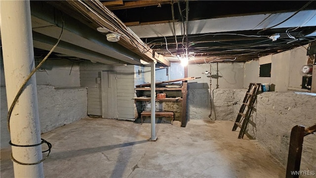 341 Dartmouth Ave, Buffalo, NY 14215 - view of unfinished below grade area