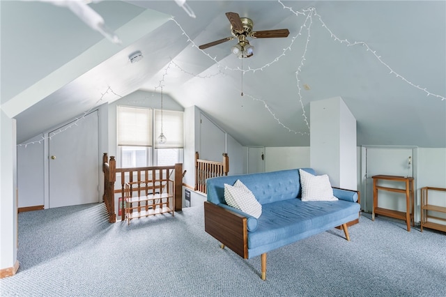43 Woodland Park, Rochester, NY 14610 - bedroom with vaulted ceiling and carpet flooring