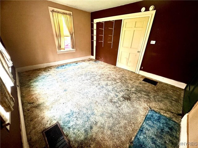6723 Akron Rd, Lockport Town, NY 14094 - foyer featuring carpet and baseboards
