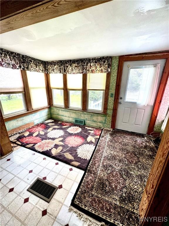 6723 Akron Rd, Lockport Town, NY 14094 - entryway featuring tile patterned floors